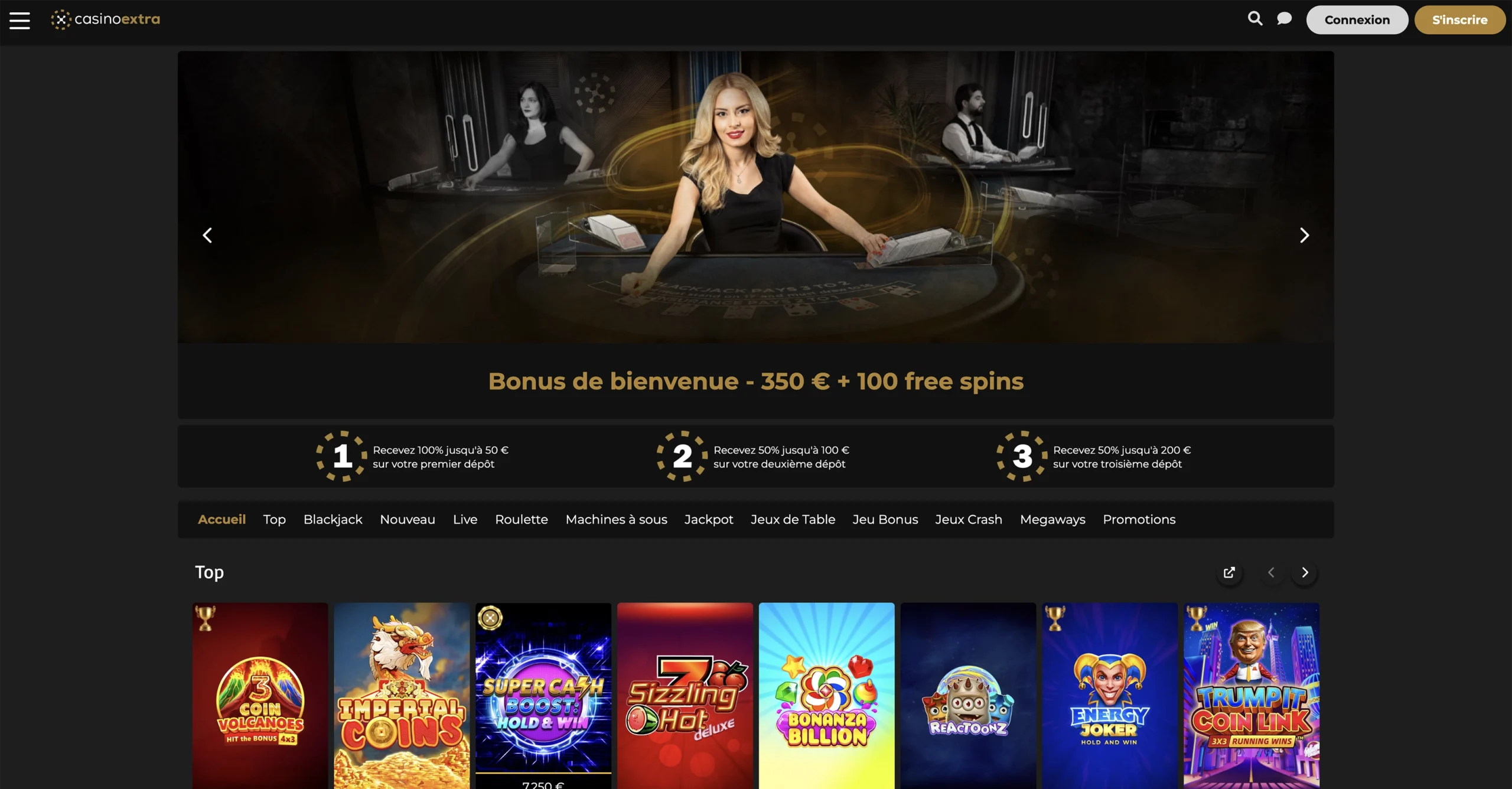 Accueil Casino Extra